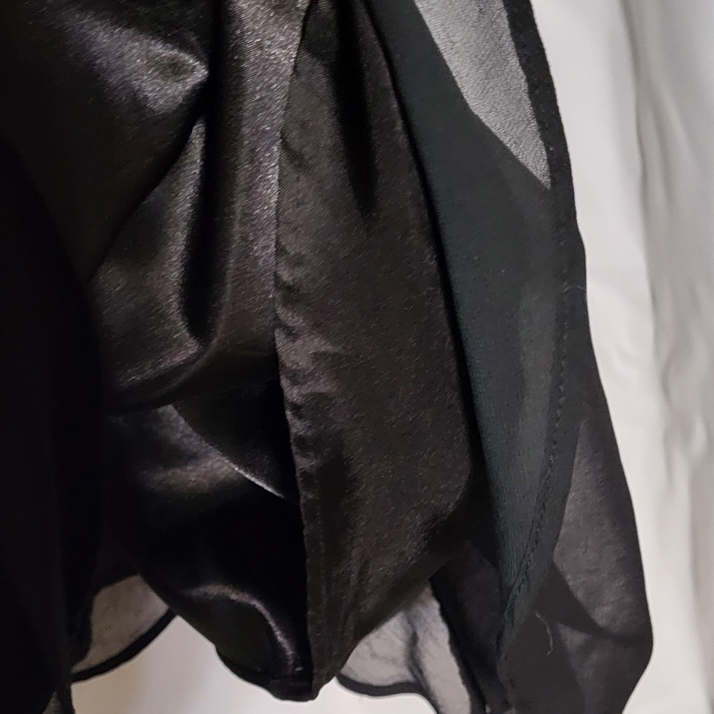 J. Taylor Women's Black NWT Sequins Sleeveless Formal Mini Dress Size 4 (Small) - Picture 13 of 13